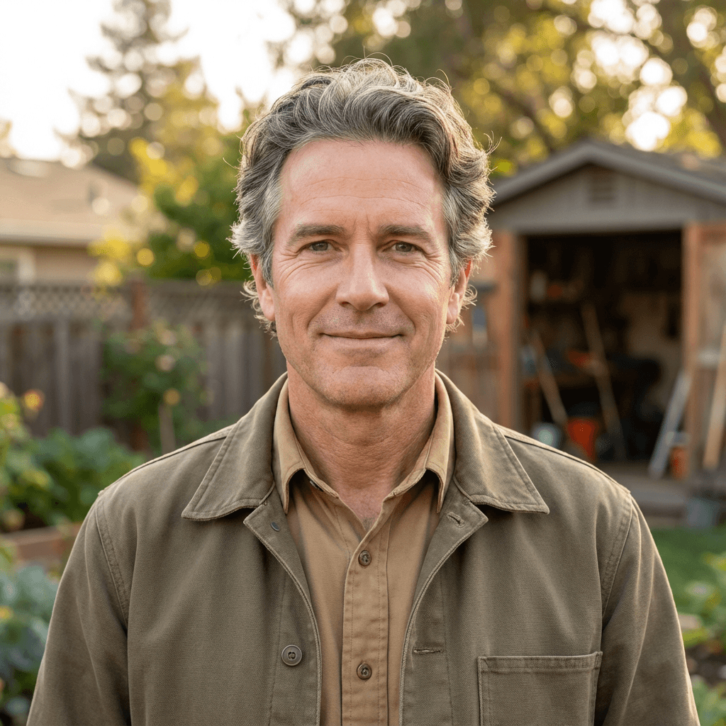 Daniel R., a male homeowner in his early 50s, casual